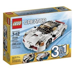 LEGO Creater 31006 Highway Speedster 3 in 1 Set 286 Pcs